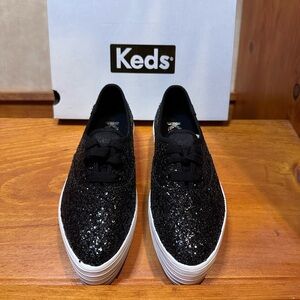 Keds Point Glitter Cel / Black